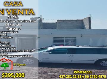 Casa de 3 habitaciones, San Juan del Río · Casa en Traspaso en Haciendas de San Juan, San Juan del Río, Querétaro