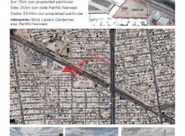 Foto principal · Se Vende Terreno Sobre Blvd. Lazarp Cardenas en Hermosillo