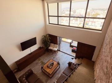 Departamento de 1 habitación, Metepec · Penthouse Amueblado en Renta en Metepec | Doble Altura + Sauna + Vista Panorámica | Grand Living San