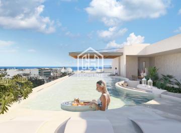 Departamento · 48m² · 1 Recámara · 1 Estacionamiento · En Venta Estudio en Playa del Carmen de 1 Habitacion con Alberca y Gym