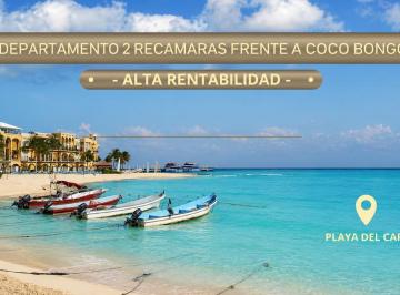 Departamento · 68m² · 2 Recámaras · 1 Estacionamiento · Departamento 2 Recamaras a 2 Calles del Mar/ Amenidades Premium/ Plusvalia/ Playa del Carmen.