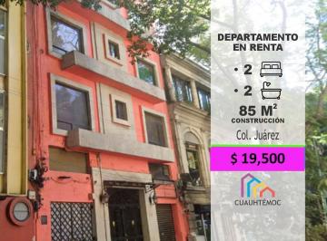Departamento · 85m² · 2 Recámaras · Departamento en Juárez
