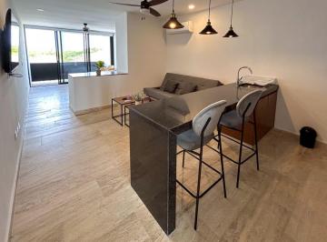 Departamento de 1 habitación, Mérida · Departamento con Paneles Solares Amueblado y Equipado Sodzil Norte - Alberca, Seguridad Privada