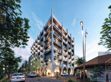 Departamento · 58m² · 1 Recámara · 2 Estacionamientos · Departamento de 2 Recamaras en Playa del Carmen Alberca Infinity Gym Equipado a Pasos del Mar
