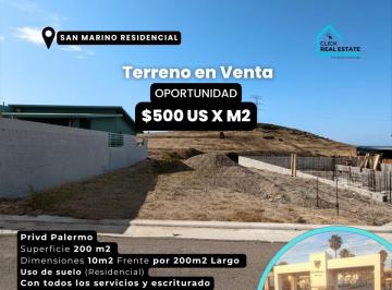 Terreno / Lote , Tijuana · Terreno de 200 m² en Venta, Residencial San Marino