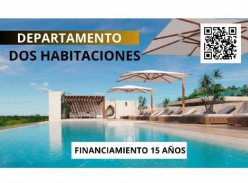 Departamento · 91m² · 2 Recámaras · 1 Estacionamiento · Venta Departarmento en Cancún 2 Recámaras con Amenidades Tipo Resort Financiamiento Sin Buró
