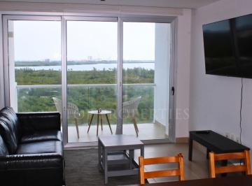 Departamento · 85m² · 2 Recámaras · 2 Estacionamientos · Departamento en Venta, Torre Buenos Aires 5to Piso, Zona Malecón, Cancún, Q. R.