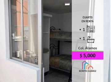Departamento · Cuarto en Renta Col. Álamos