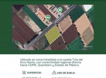Terreno / Lote , Tula de Allende · Terreno Industrial en Tula Cerca de Arco Norte | 10,057 m² a Pie de Carretera