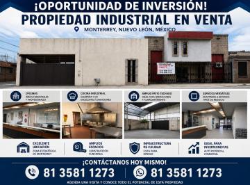 Bodega comercial , Monterrey · Propiedad Industrial en Venta – Monterrey, N. L. Col. Terminal | Ubicació