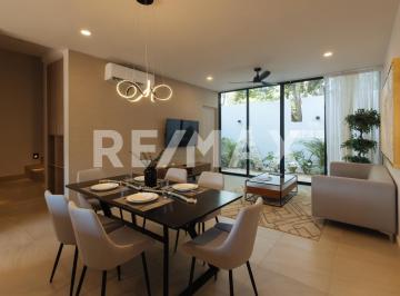 Casa · 129m² · 2 Recámaras · Casa en Venta Tipo Town House en Cholul, Thula City Homes - (4)