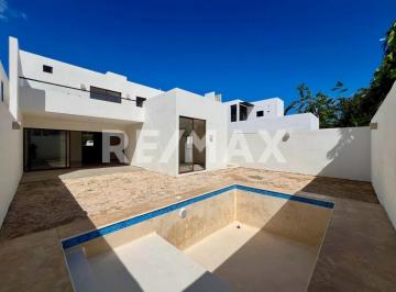 Casa · 252m² · 3 Recámaras · 2 Estacionamientos · Casa en Venta en Privada Residencial Zendera Conkal, 3 Recámaras Amplia Piscina - (4)
