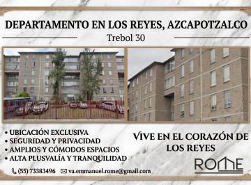 Departamento de 2 habitaciones, Azcapotzalco · Departamento en Venta en Azcapotzalco Cerca de Esime y Calz. Azcapotzalco La Villa