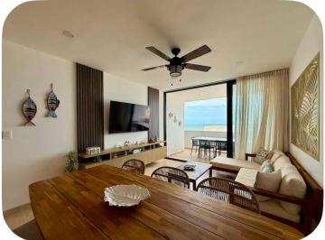 Departamento de 3 habitaciones, Telchac Puerto · Departamento Amueblado en Venta en La Playa San Bruno, Yucatan Maralto
