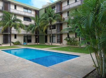 Departamento de 3 habitaciones, Cancún · Renta en Cancún Av Huayacán Departamento de 2 Recamaras y Estudio en Residencial Seguro