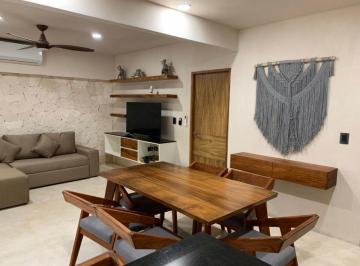 Departamento · 70m² · 1 Recámara · 1 Estacionamiento · Departamento en Venta en Tulum Pb ¡Jacuzzi y Terraza Privada!