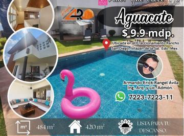 Casa de 3 habitaciones, Ixtapan de la Sal · Casa Aguacate con Vistas Maravillosas, Panorámicas con 3 Habitaciones y Jardin con Terraza