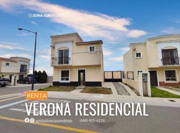 Casa de 3 habitaciones, Tijuana · Vive Tranquilo Renta en Verona en Esquina.