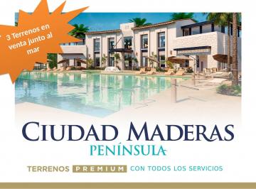 Terreno / Lote , Progreso · 3 Lotes Contiguos Ciudad Maderas Peninsula con Club Familiar