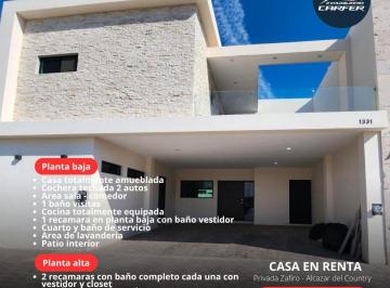 Casa de 3 habitaciones, Ahome · Casa en Renta Amueblada Paseos de Alcazar