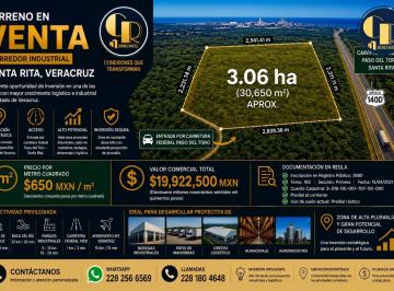 Terreno / Lote · 30650m² · Terreno - Pueblo Santa Rita