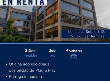 Oficina , Miguel Hidalgo · Oficinas Acondicionadas en Renta – Lomas de Sotelo 1112