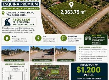 Terreno / Lote , León · Terreno en Esquina con Excelente Ubicación