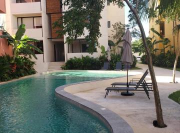 Departamento · 70m² · 2 Recámaras · 2 Estacionamientos · En Renta Penthouse Amueblado en Residencial Arbolada, Cancún Quintana Roo C3955