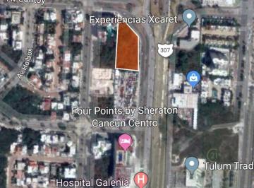 Terreno / Lote · 4293m² · Se Vende Increible Terreno en Av Tulum Esquina con Calle Contoy! C4020