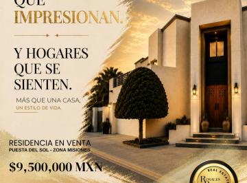 Casa de 3 habitaciones, Juárez · Fraccionamiento Puesta del Sol, Zona Misiones