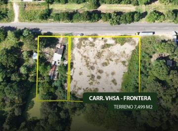 Terreno / Lote , Villahermosa · Terreno en Venta en Carr Vhsa - Frontera F - 1268