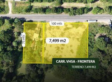 Terreno / Lote , Villahermosa · Terreno en Venta en Carr Vhsa - Frontera F - 1268