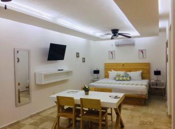 Departamento · 62m² · 1 Recámara · Estudio Sobre 5ta Av Playa del Carmen P2307