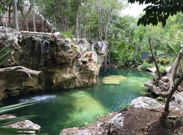 Casa · 428m² · 4 Recámaras · 3 Estacionamientos · Hermosa Casa en Venta en Bosques de Bambú Playa del Carmen P3024