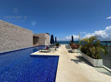 Departamento · 121m² · 2 Recámaras · Renta Departamento Amueblado con Jacuzzi Cruz con Mar | Playa del Carmen | P3786