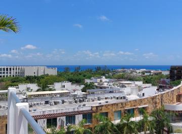 Departamento · 120m² · 1 Recámara · Estudio Penthouse en Av 5ta Bis en Playa del Carmen P4016