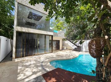alberca · Casa 3 Recamaras en Venta Playa del Carmen con Alberca Privada | Senderos de Mayakoba | P4077
