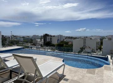Departamento · 41m² · 1 Recámara · Se Renta Hermoso Estudio en Sky Tower Playa del Carmen P4059