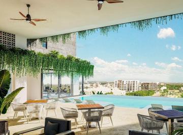 Departamento · 83m² · 2 Recámaras · 2 Estacionamientos · Departamento en Venta Cerca de Av 135 y Av Huayacan C3799