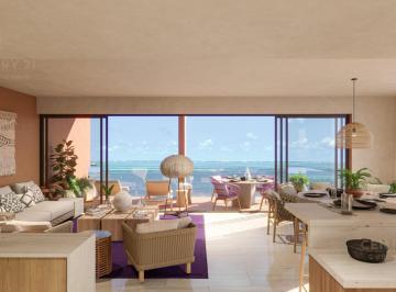Departamento · 256m² · 3 Recámaras · Preventa de Departamento Beach Front en Costa Mujeres C3844