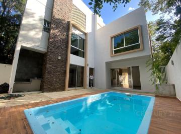 Casa · 328m² · 5 Recámaras · 3 Estacionamientos · Casa 5 Recamaras en Venta Senderos de Mayakoba Playa del Carmen | con Alberca Privada | C3906