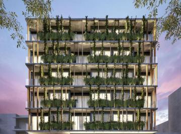 Departamento · 41m² · 1 Recámara · Departamento de 1 Rec, con Balcón en Av 10 Nte. en Playa del Carmen P4305