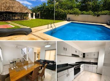 Casa · 90m² · 2 Estacionamientos · Casa 3 Recamaras en Venta en Jardines de Mayakoba Playa del Carmen | P4471
