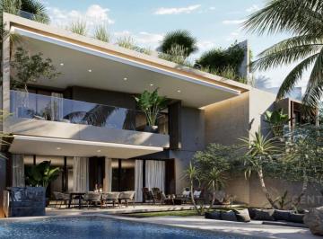 Casa · 651m² · 4 Recámaras · 4 Estacionamientos · Casa en Preventa en Puerto Cancún, Leau C3966
