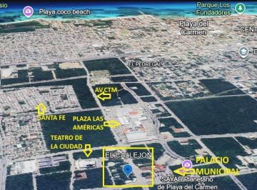 Terreno / Lote · 111m² · Lote Residencial en Venta en Cruz de Servicios Playa del Carmen | P4532