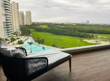 VISTA DESDE TERRAZA · Departamento en Renta | Amueblado | Woha | Puerto Cancun C4136