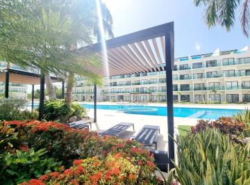 Departamento · 94m² · 2 Recámaras · 1 Estacionamiento · Renta Lujoso Departamento 2 Rec. Amueblado Valle Aurora Playa del Carmen P4411