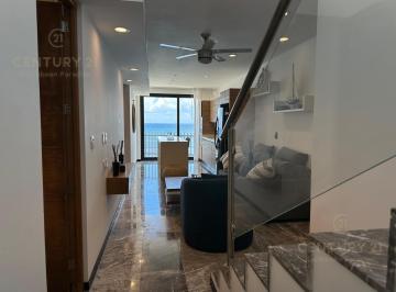 Departamento · 134m² · 2 Recámaras · 1 Estacionamiento · Se Vende Penthouse Frente Al Mar en Itbeach Playa del Carmen P4458