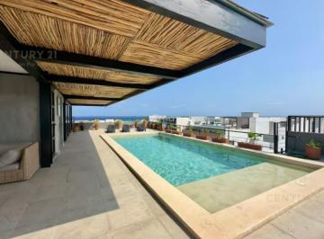 Departamento · 45m² · 1 Estacionamiento · Lujoso Estudio en Venta en Torre 48 a Pasos de La 5ta y La Playa | Playa del Carmen P4550