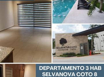 Departamento · 109m² · 3 Recámaras · Departamento en Venta en Playa del Carmen Centro